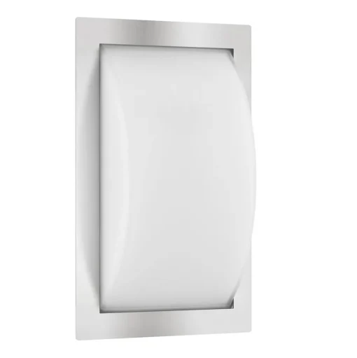 Buitenwandlamp Ivett E27 RVS met bewegingsmelder