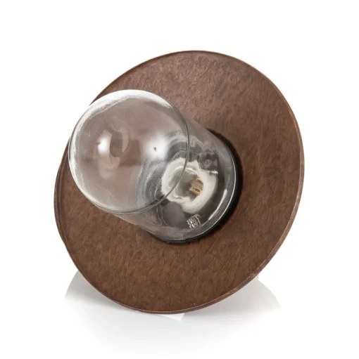 Buitenwandlamp Leonie Vintage-bruin