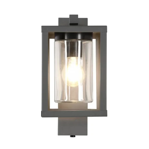 Buitenwandlamp Lunga met schemersensor