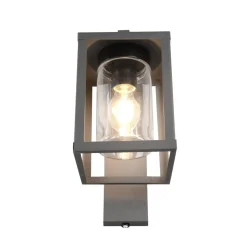 Buitenwandlamp Lunga met schemersensor