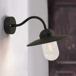 Buitenwandlamp LUXEMBOURG, zwart
