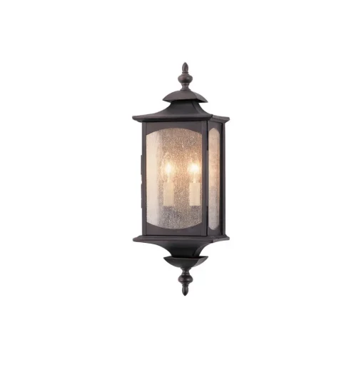 Buitenwandlamp Market Square 2, brons