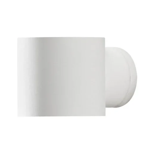 Buitenwandlamp Modena Round, rond, wit