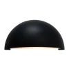 Buitenwandlamp Scorpius van kunststof, zwart