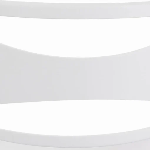 Buitenwandlamp Shell, wit