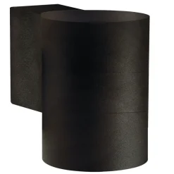 Buitenwandlamp Tin Maxi, metaal zwart