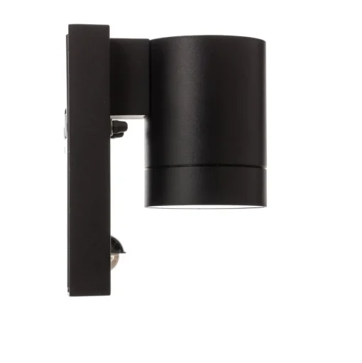 Buitenwandlamp Tin Maxi sensor, zwart