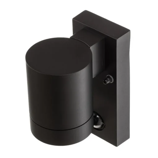 Buitenwandlamp Tin Maxi sensor, zwart