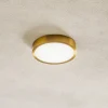 Bully LED plafondlamp met patinalook, Ø 14 cm