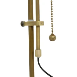 Bureaulamp Ancilla, verstelbaar brons/groen