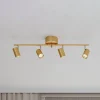 By Rydéns Correct plafondspot 4-lamps mat goud