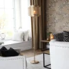 By Rydéns Hermine vloerlamp, messing