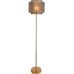 By Rydéns Hermine vloerlamp, messing