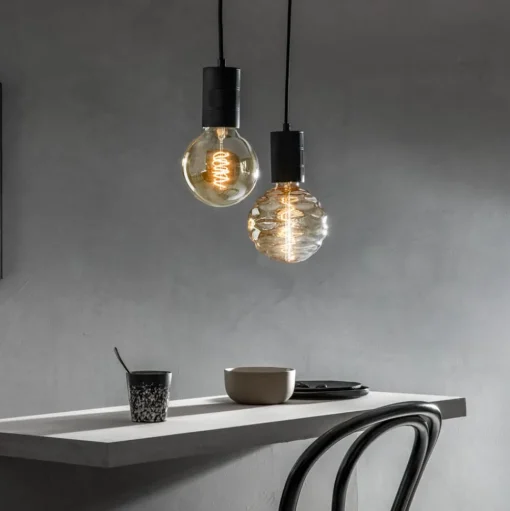 Calex Bilbao LED lamp E27 4W dim 1.800 K goud