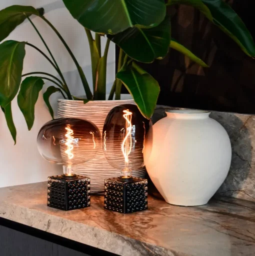 Calex Boden LED bol E27 5W filament dimbaar grijs