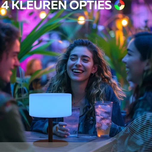 Calex LED tafellamp, IP44, trekschakelaar