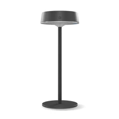 Calex LED tafellamp op zonne-energie met accu Parma, dimbaar, zwart