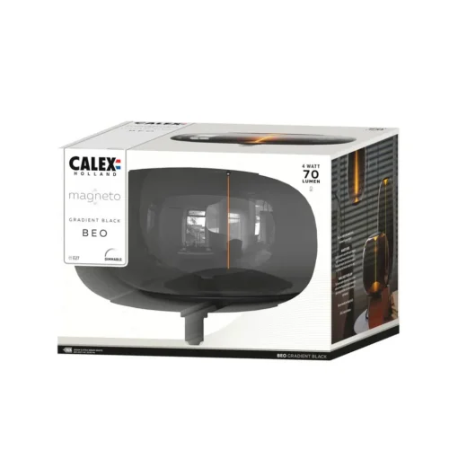 Calex Magneto Beo LED lamp E27 4W 1.800K dimbaar