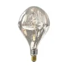 Calex Organic Evo LED lamp E27 6W dimbaar zilver