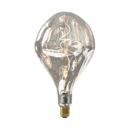 Calex Organic Evo LED lamp E27 6W dimbaar zilver