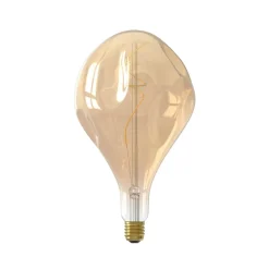 Calex Organic Evo LED lamp E27 6W dimbaar goud