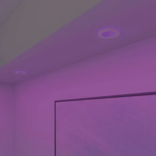 Calex Smart Halo downlight CCT RGB wit