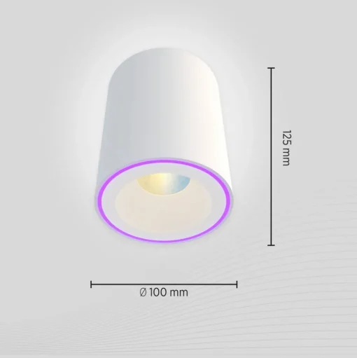 Calex Smart Halo Spot LED plafondspot, wit