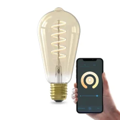 Calex Smart LED E27 7W ST64 1800 - 3000 K Gloeilamp 2-pack