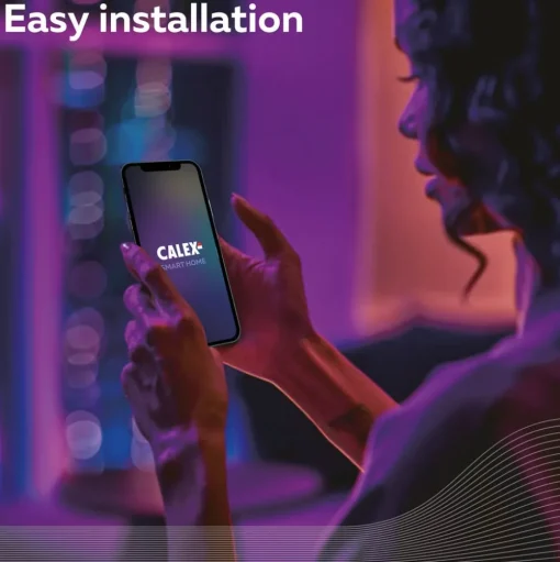 Calex Smart LED lamp E27 A60 9,4W CCT RGB