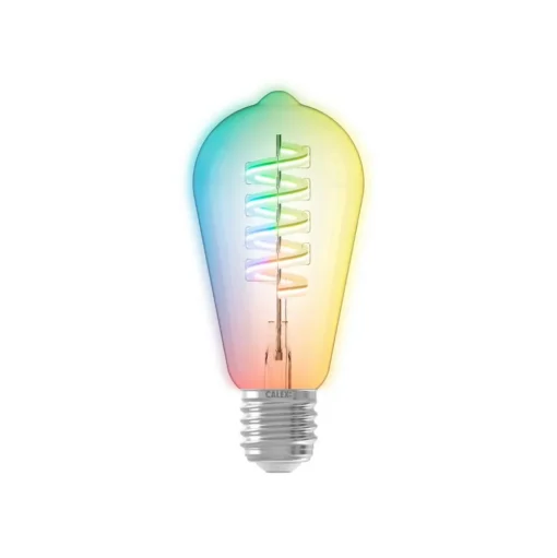 Calex Smart Rustiek E27 ST64 LED 4,9W Draad RGBW