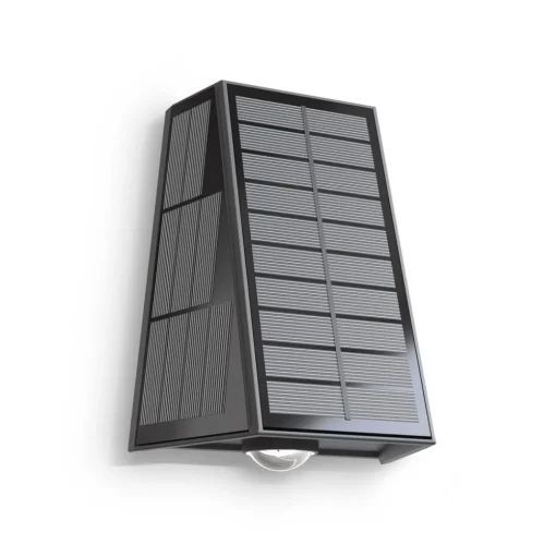 Calex Solar LED buiten wandlamp Matera, up/down, zwart