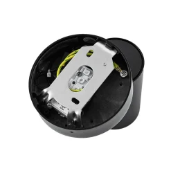 CAN TILT wandspot, zwart, Ø 10 cm metaal GU10 schakelaar