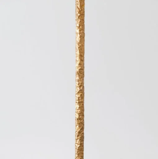 Cancelliere Rotonda chintz vloerlamp zwart/goud