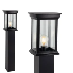 Carlton tuinpadverlichting in zwart
