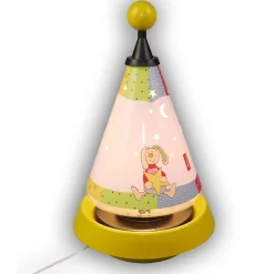 Carrousel Rainbow Rabbit tafellamp en nachtlampje