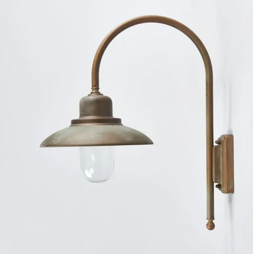 Casale buitenwandlamp, hoogte 60cm, brons antiek