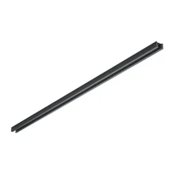 2-circuits baan DUOline, zwart mat, 160cm