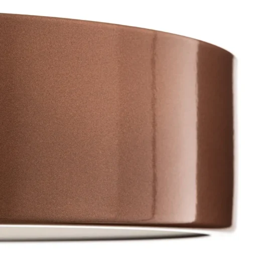 Cleo 300 plafondlamp, koper, sensor, IP20, Ø 30 cm, metaal