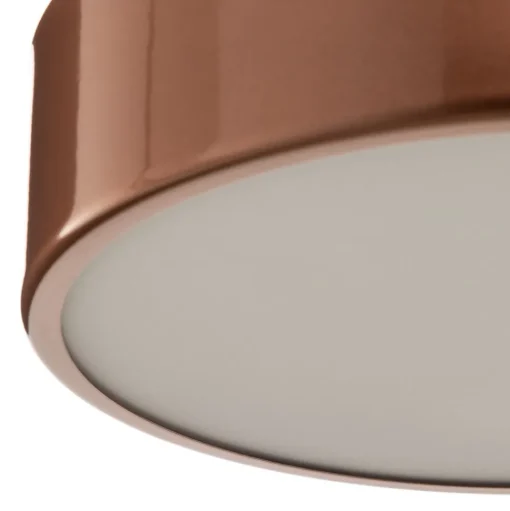 Cleo 300 plafondlamp, koper, sensor, IP20, Ø 30 cm, metaal