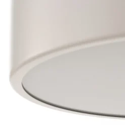 Cleo 300 plafondlamp, wit, sensor, IP20, Ø 30 cm, metaal