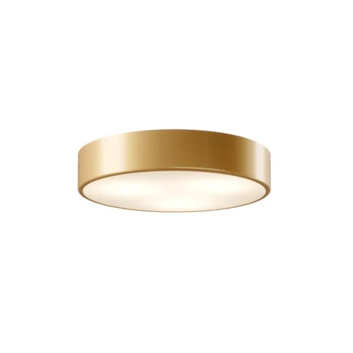 Cleo plafondlamp, Ø 40 cm, IP20, goudkleurig, metaal, E27