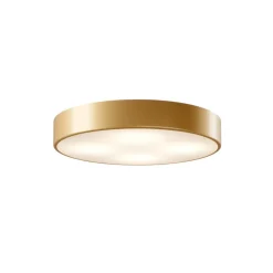 Cleo plafondlamp, Ø 50 cm, IP20, goudkleurig, metaal, E27