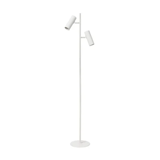 Club vloerlamp, verstelbaar, wit, metaal, 140 cm, GU10