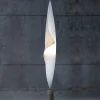 Cocon-achtige vloerlamp Wo-Tum-Bu 1 met dimmer