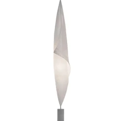 Cocon-achtige vloerlamp Wo-Tum-Bu 1 met dimmer