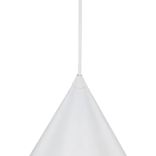 Cono hanglamp, wit, Ø 25 cm, staal, 1-lamp