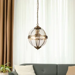 Coronet hanglamp, chroom