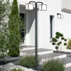 Cubango - een LED mastlamp met 2 lantaarns