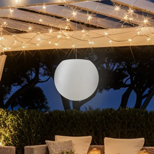Cumulus hanglamp voor buiten, Ø 60 cm