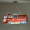 Dalber Fire Truck hanglamp, brandweerauto, rood